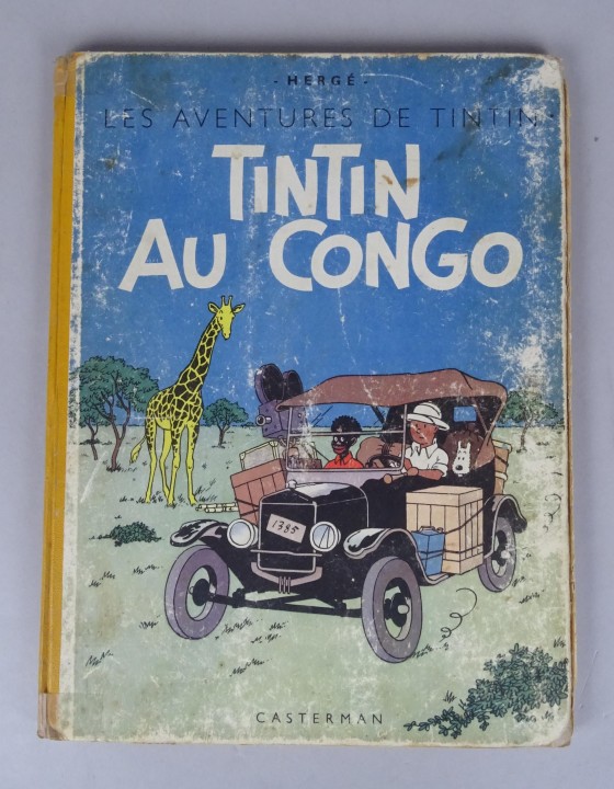 BD Les aventures de TINTIN Hergé éd CASTERMAN Tintin au Congo EOC