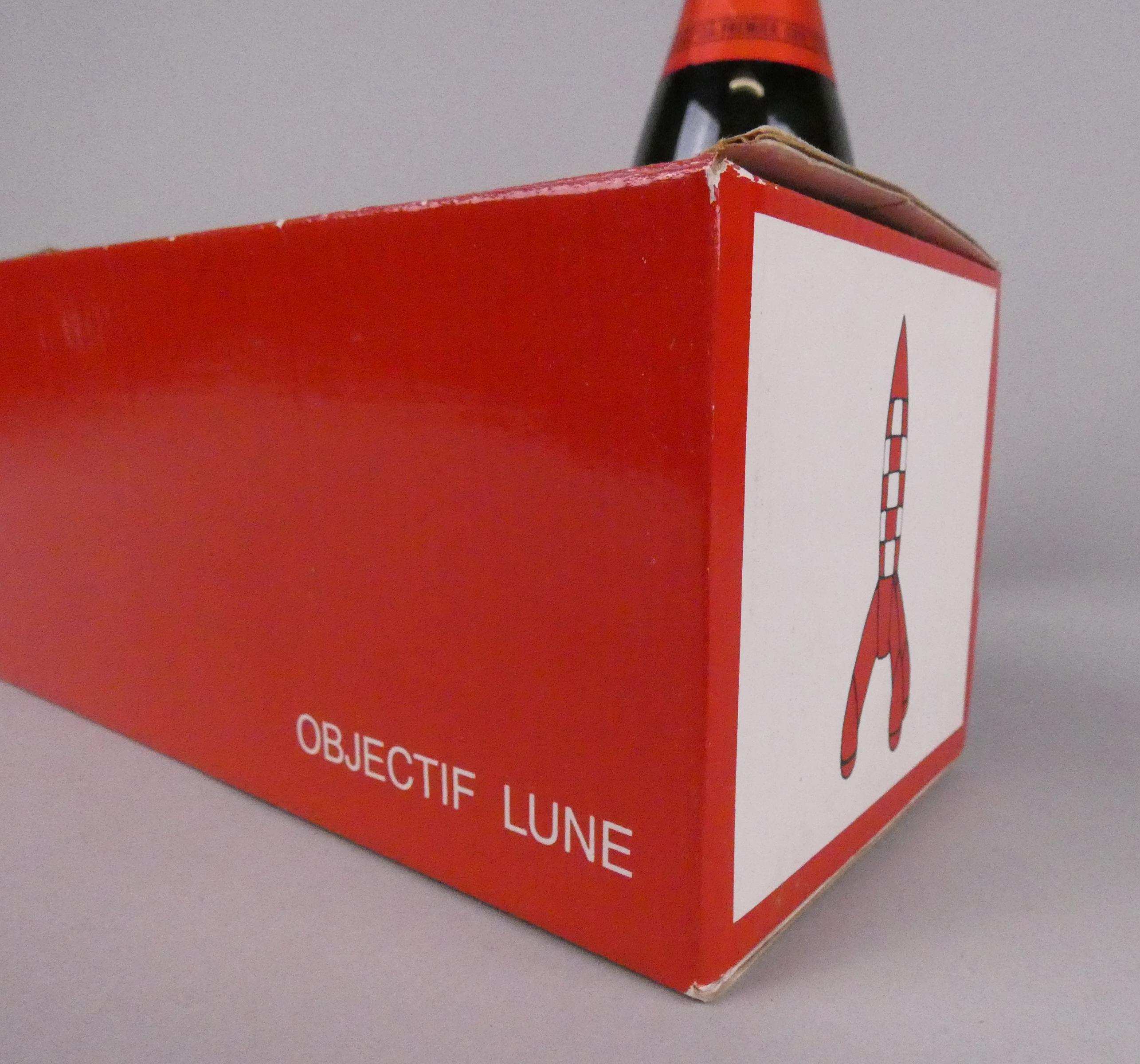 Coffret Champagne Haddock Tintin – Objectif Lune – Brochet Hervieux – Édition Limitée 1992