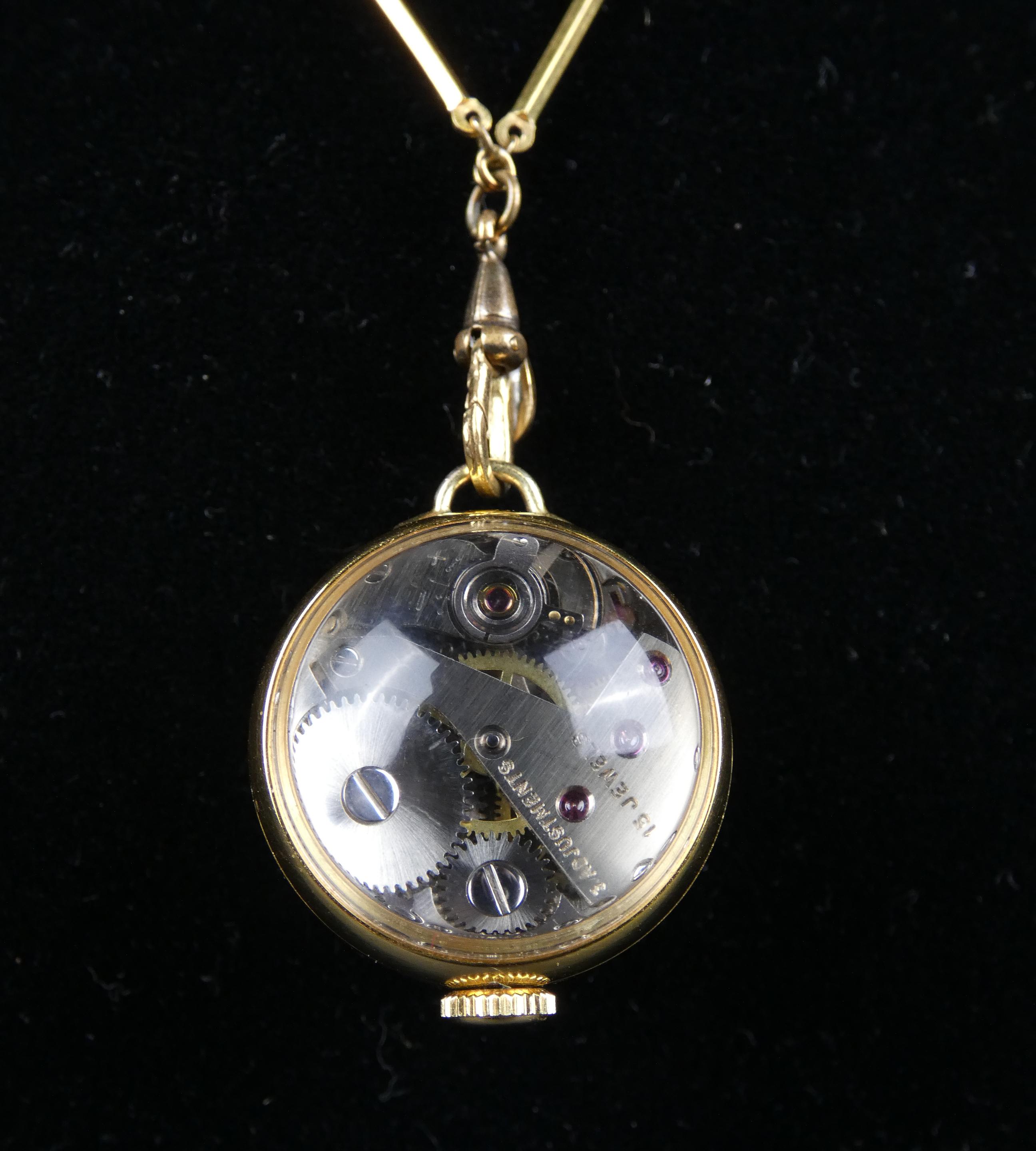 Chaîne De Montre De Poche Dorée - Métal Plaqué Or - Style Vintage - Unisexe Adulte