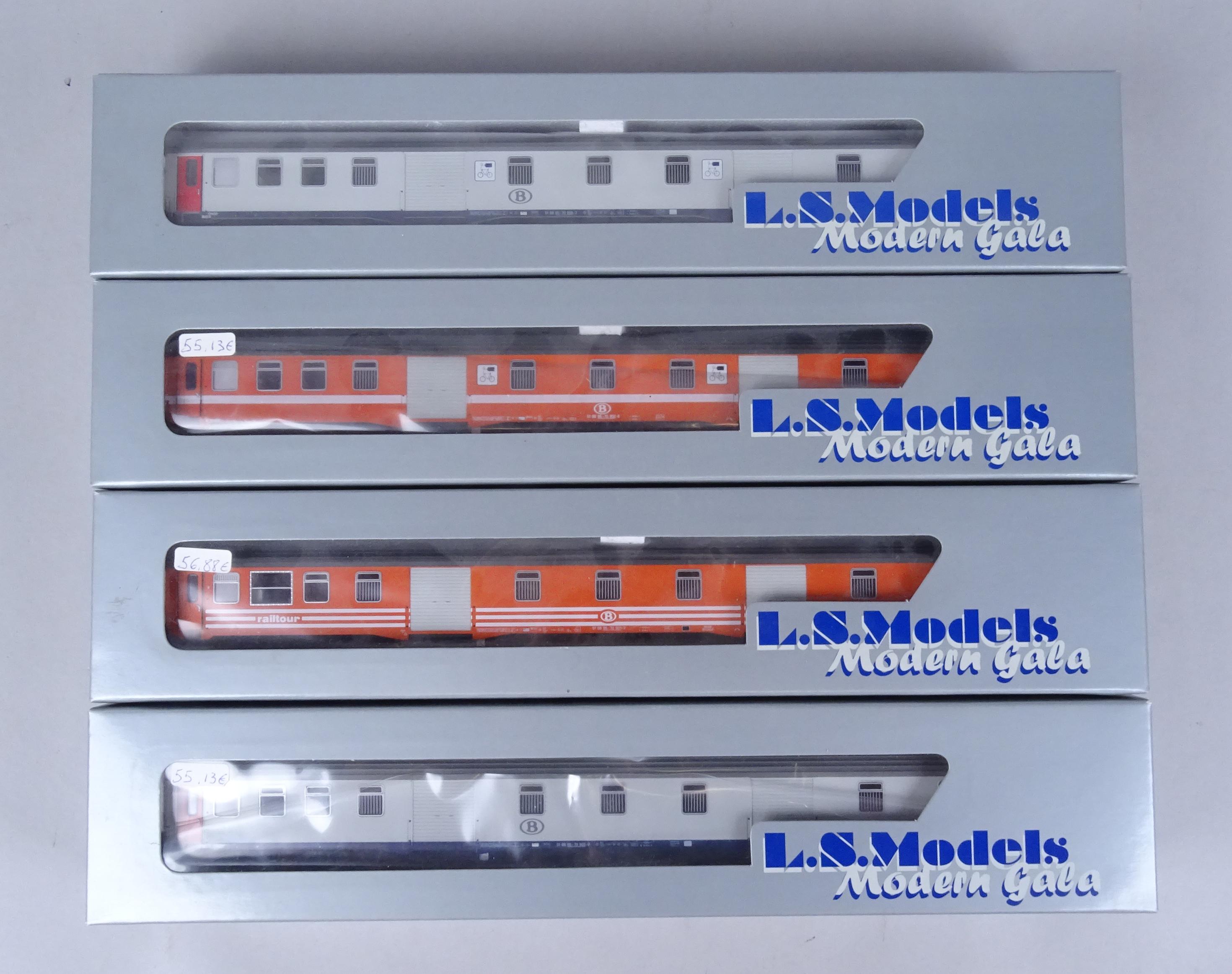 Jouet Train Ls Models Exclusive Made By Modern Gala Ho Dc Sncb