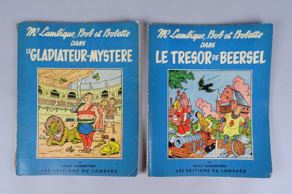 BD Mr Lambique Bob et Bobette édition du Lombart EO 2 Le trésor