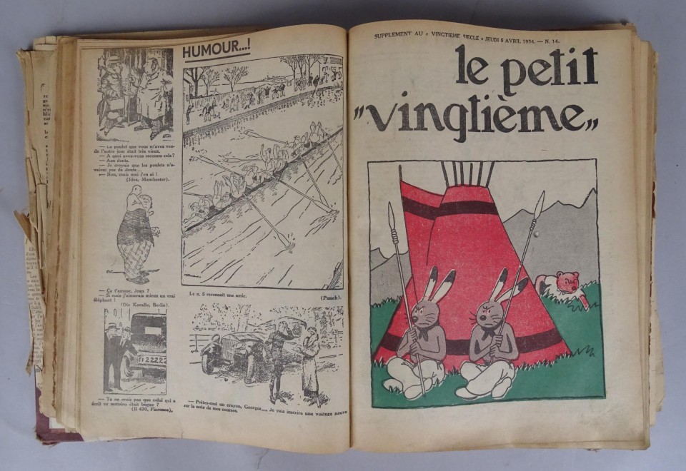 Tintin - Le Petit Vingtième 43 - B - EO (1931) - Catawiki