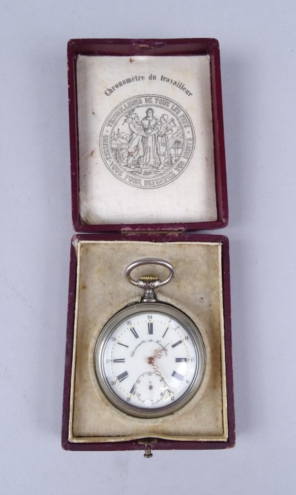 Lot De 7 Montres à Gousset / Chronomètres Anciens - 19ème Siècle - Mouvement Mécanique - Boîtier Bronze - Non Testés
