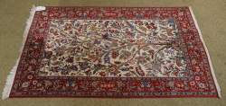 Tapis d'Orient noué main GHOUM Arbre de Vie 225x137cm