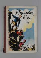 BD : L'Epervier Bleu éd DUPUIS EO 1948 (usure ext , Int frais) grand format dos kraft brun