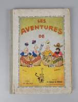 BD : Les Aventures de Bibor et Tribar et de Tif et Tondu Rob - Vel et F. Dineur Ed. originale 1940 (déchirures)