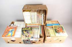 BD(305) : Lot de bandes dessinées(Bon état) dont Ric Hochet , Patrouille des castors , Marc Lebut , Samedi Jeunesse , Benoit Brisefer , Tif et Tondu , Jhen , ...