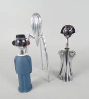 Objets : Design de cuisine maison ALESSI (3pcs) : 2 tire-bouchons cachet MENDINI Alessandro