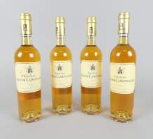 Vin : Grand vin de Bordeaux (4pcs) Château Bastor - Lamontagne 2009 Sauternes 50cl