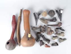 Africain : Lot de pipes Afrique divers