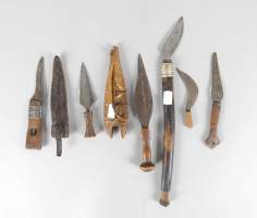 Africain : Couteaux miniatures Congo