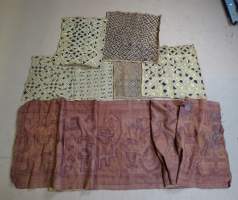 Africain : (6pcs) Tissu KUBA Congo