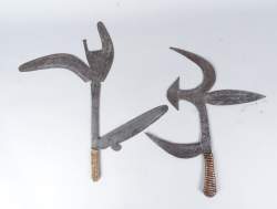 Africain : Armes de jet Nzakara