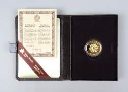 Collection de pièces de monnaie du Canada : 100 dollars or de 1986
