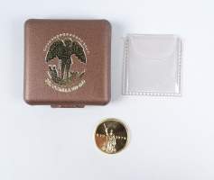 Collection de pièces de monnaie : monnaie en or de Belgique 1979 du 1000ème anniversaire de Bruxelles