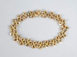 Bijou : Bracelet ajouré en or jaune 18K