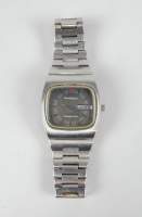 Bijou : Montre bracelet d'homme OMEGA Constellation Mega - quartz 32 KHz - Télévision - en acier (en état , boutons durs)