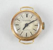 Bijou : Montre bracelet de dame FANTOME en or 18K mvt à remontoir (Ds l'état)