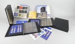 Collection de pièces de monnaie dont argent (2albums)
