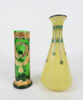 Verrerie : Vases (2pcs) attribué à Scailmont et à Montjoye