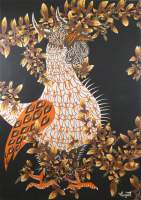 Tableau : Tapisserie - Le tapageur - signé LURCAT Jean