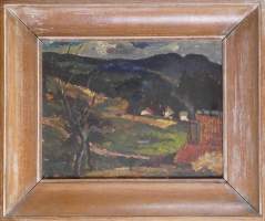 Tableau HSP - Paysage - signé GILLIS Marcel