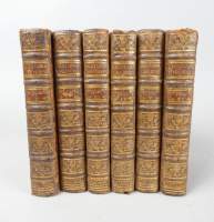 Livres : Histoires des juifs & des peuples voisins (usure , taches) Tome 1 à 6 in - 12 daté 1744 par mr PRIDEAUX Amsterdam chez Henri DU SAUZE