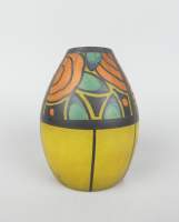 Verrerie : Vase en verre (pt ecl) Art Déco signé SCAILMONT