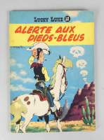 BD : Lucky Luke , Morris , Dupuis (Bel état , usures dos , bel int) : N10 Alerte aux Pieds - Bleus 1958 EOB Edition Originale Belge