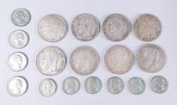 Collection : Pièces de monnaie : en argent sans raretés mais avec la pièce Morin N°160a