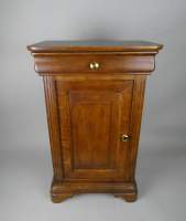 Meuble de style Louis Philippe 1 porte 1 tiroir en doucine 76x48x32cm