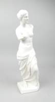 Céramique: Faïence blanche -Venus de milo- d'après l'antique H:42cm