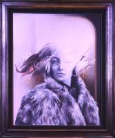 Tableau HST -Jeune femme- signé DEROO André Tableau HST -Jeune femme- signé DEROO André