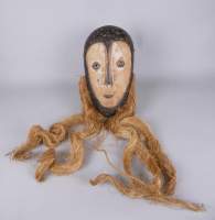 Africain: Masque Songola Congo Lega