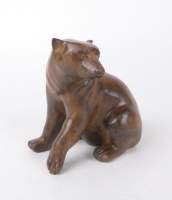 Sculpture : Bronze à patine brune - Ours - signé CHENET Pierre