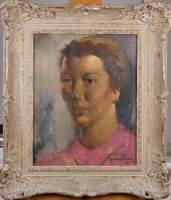 Tableau HSP - Hiercheuse - signé CARION Marius