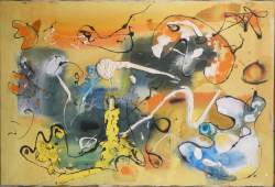 Tableau HST - Sans titre - attribué à HECQ Emile