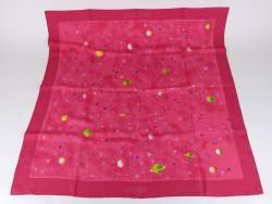 Mode : Foulard/carré en soie HERMES - La Voie Lactée - design par Wlodzimierz KAMINSKI