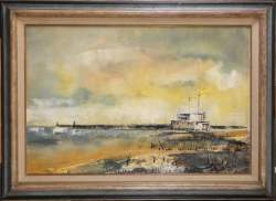 Tableau HSP - Mer du nord - signé TYTGAT Médard II