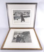 Estampe : Eau-forte signés PAULUS Pierre