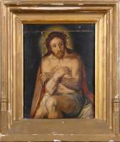 Tableau HSP (ds l'état) - Christ aux liens - anonyme 17eS