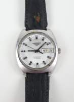 Bijou : Montre bracelet d'homme LONGINES CONQUEST Ultronic mvt à quartz (ne fonctionne pas) boitier acier bracelet (usure)