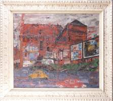 Tableau HST -Les Brigittines- signé VAN LEDA Jean