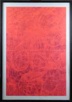 Tableau : aquarelle - Confusion - daté et signé au dos 2007 LEVY Samuel