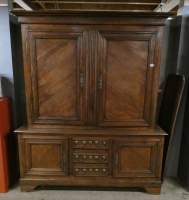 Meuble : Important 2 corps en chataignier 19eS