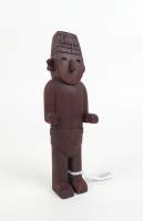 BD : Figurine HERGE , création Pixi - Regout - Fétiche Arumbaya - circa 1991 en résine