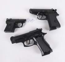 Militaria : 3 pistolets d'alarme (oxy) : HS Germany , Lady K Italy , Auto K Italy (3pces)