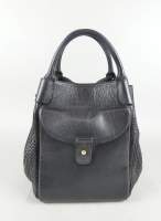 Mode : Sac à main en cuir DELVAUX modèle Belon (bel état gen)