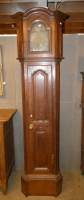 Meuble : Horloge de parquet 18eS en chêne
