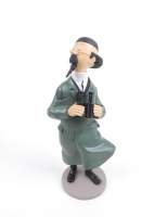 BD : Hergé création Moulinsart - Tournesol avec béret et jumelles - circa 2003 N° 1040 collection générique